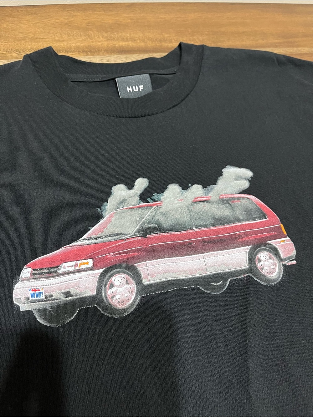 HUF Men’s Smoked Out Van T Shirt SZ XL